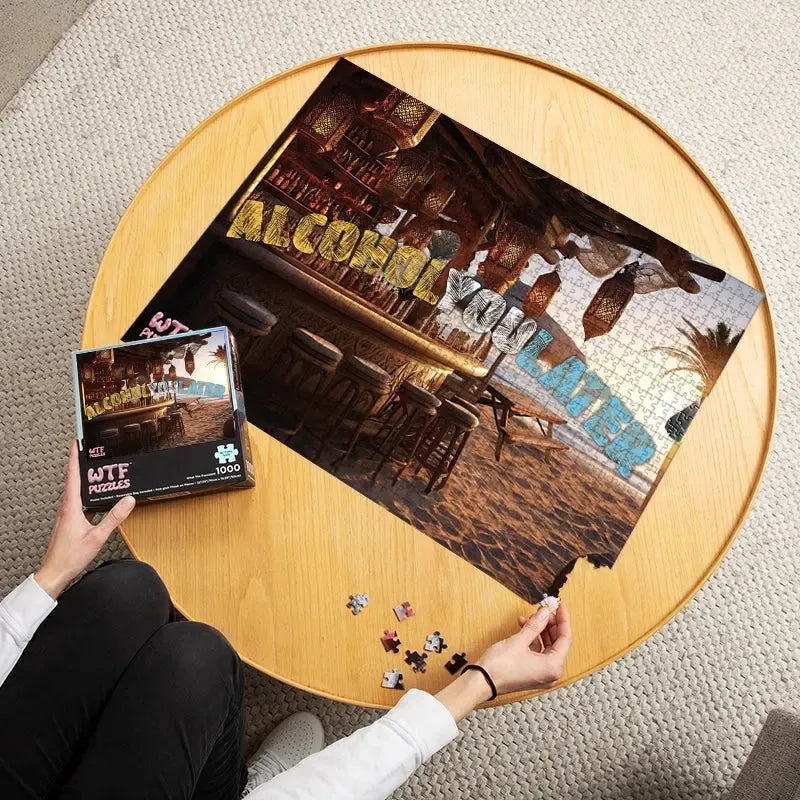Alcoholyoulater 1000 Piece Jigsaw Puzzle WTF