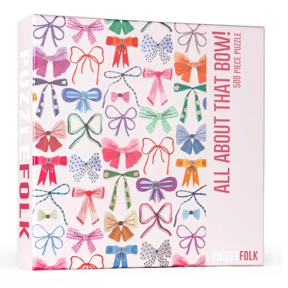 All About that Bow 500 Piece Jigsaw Puzzle PuzzleFolk