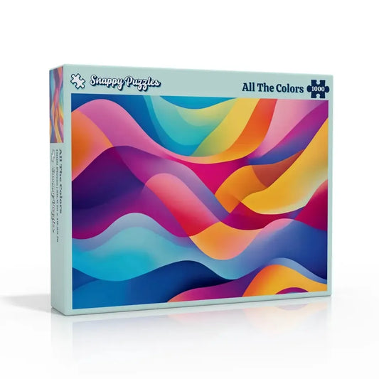 All the Colors 1000 Piece Jigsaw Puzzle Snappy