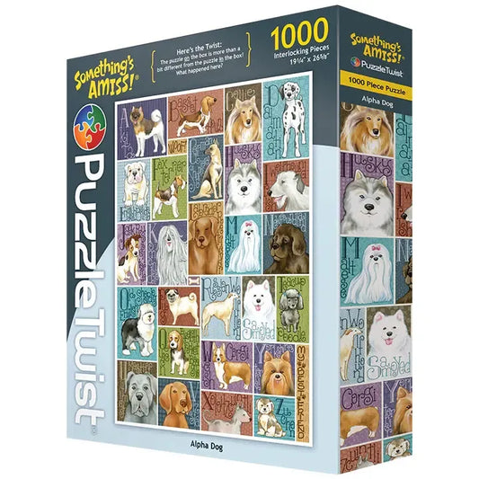 Alpha Dog "Something's Amiss!" 1000 Piece Jigsaw Puzzle PuzzleTwist