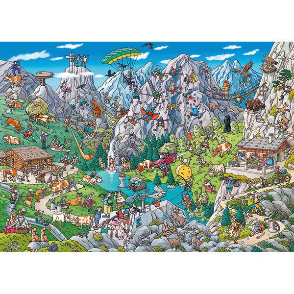 Alpine Fun 1000 Piece Jigsaw Puzzle Heye