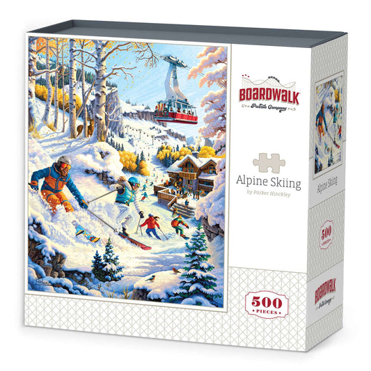 Alpine Skiing 500 Piece Jigsaw Puzzle Boardwalk