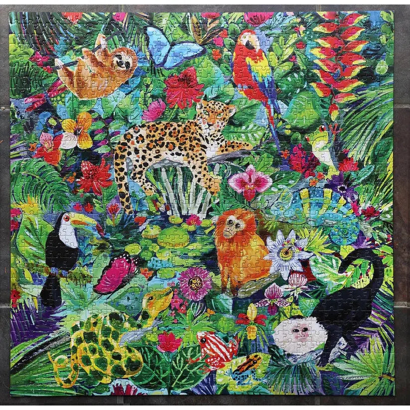 Amazon Rainforest 1000 Piece Jigsaw Puzzle eeBoo