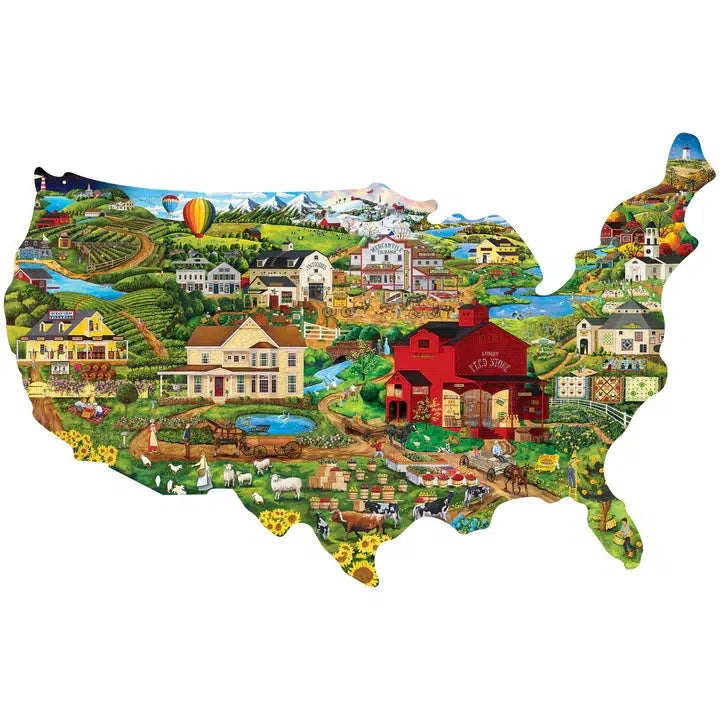 America the Beautiful 1000 Piece Jigsaw Puzzle MasterPieces