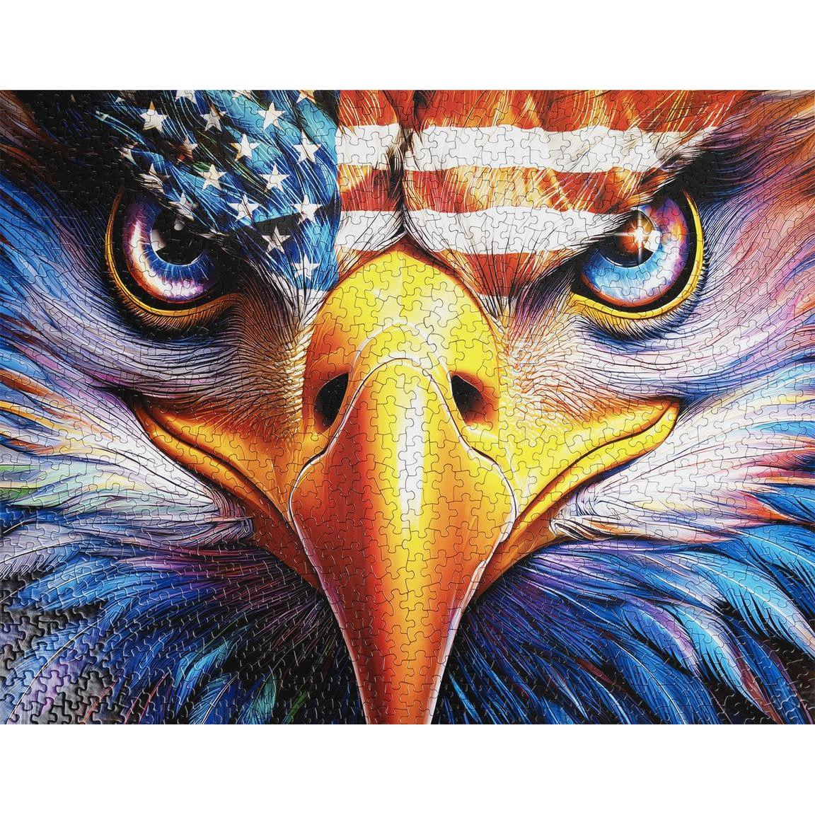 American Eagle 1000 Piece Jigsaw Puzzle Springbok