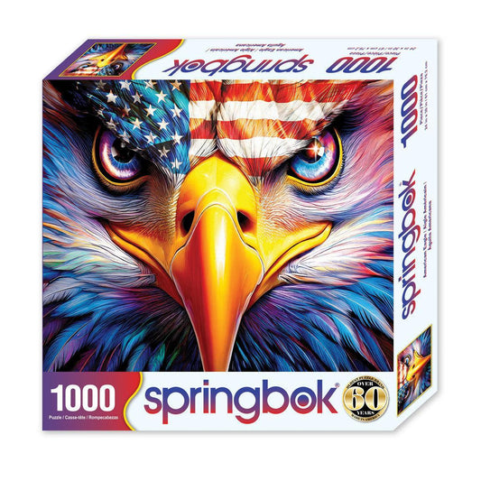 American Eagle 1000 Piece Jigsaw Puzzle Springbok