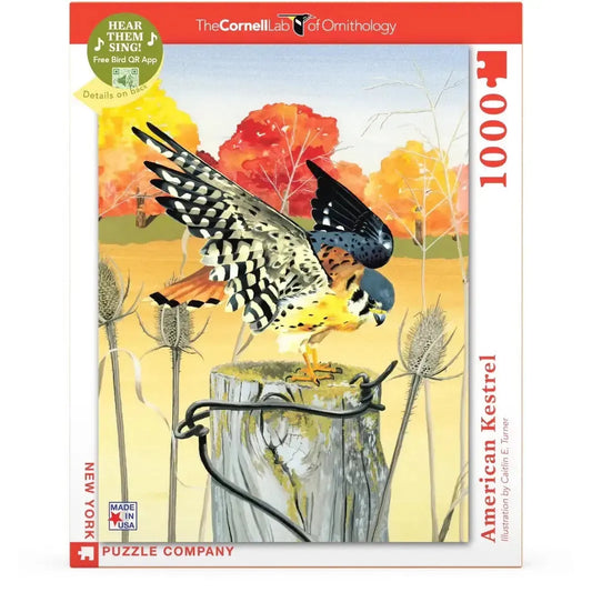 American Kestrel 1000 Piece Jigsaw Puzzle NYPC