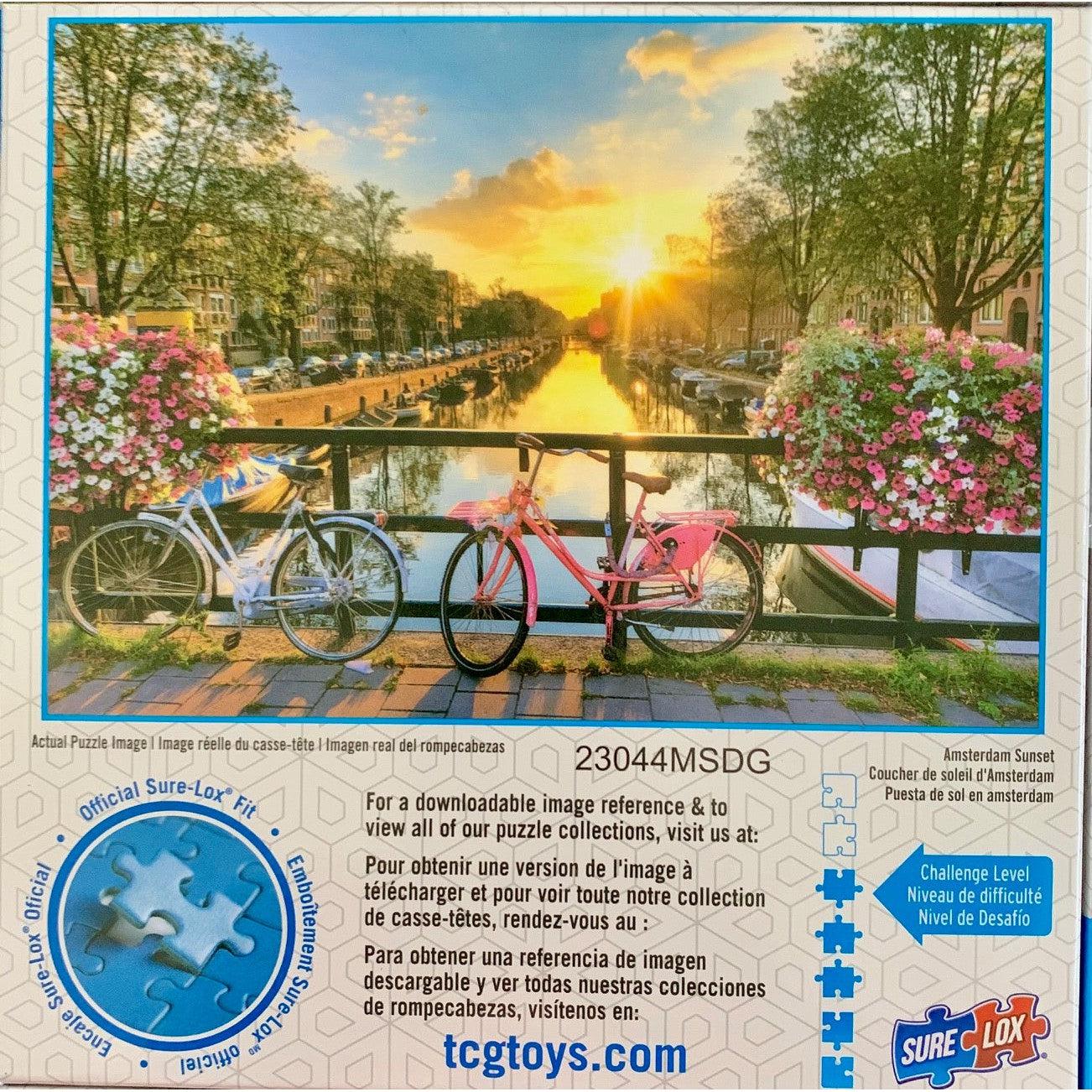 Amsterdam Sunset Fantastic Photos 1000 Piece Jigsaw Puzzle Sure Lox