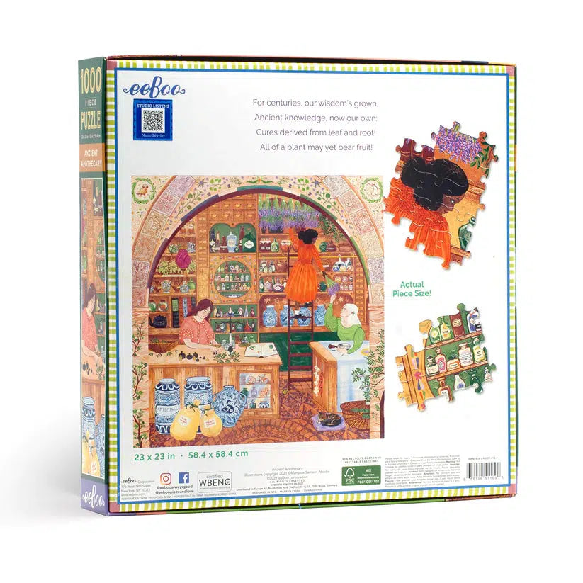 Ancient Apothecary 1000 Piece Jigsaw Puzzle eeBoo