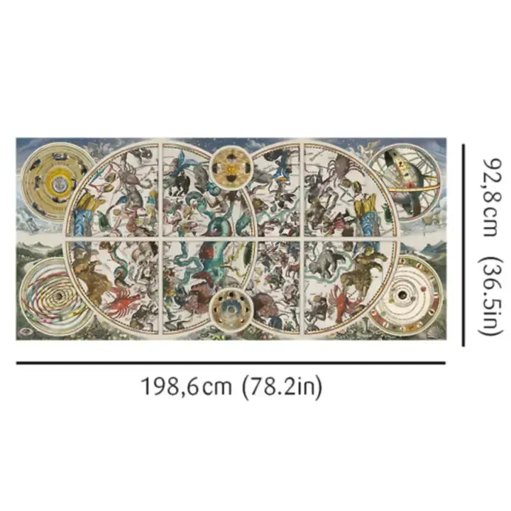Ancient Celestial Maps 9000 Piece Jigsaw Puzzle Trefl