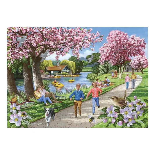 Apple Blossom Time 1000 Piece Jigsaw Puzzle HOP