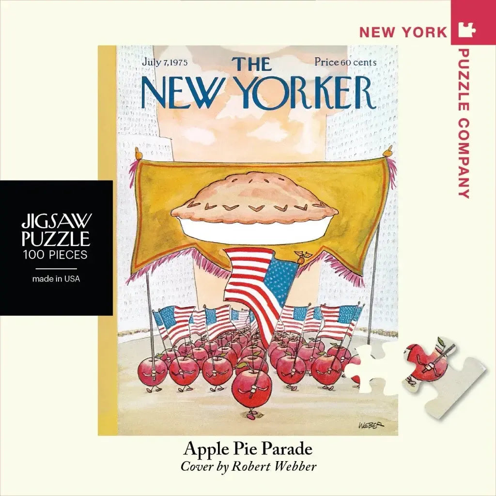 Apple Pie Parade The New Yorker 100 Piece Mini Jigsaw Puzzle NYPC