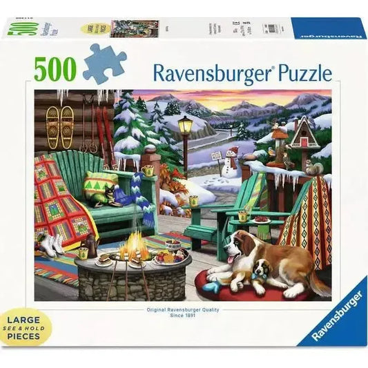 Après All Day 500 Large Piece Jigsaw Puzzle Ravensburger