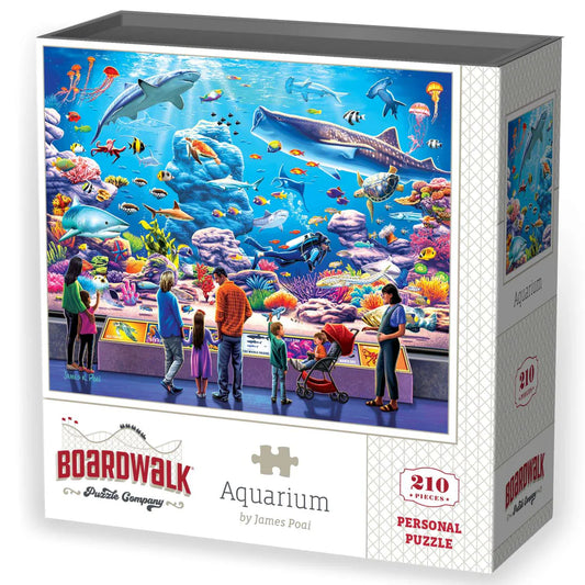 Aquarium 210 Piece Jigsaw Puzzle Boardwalk