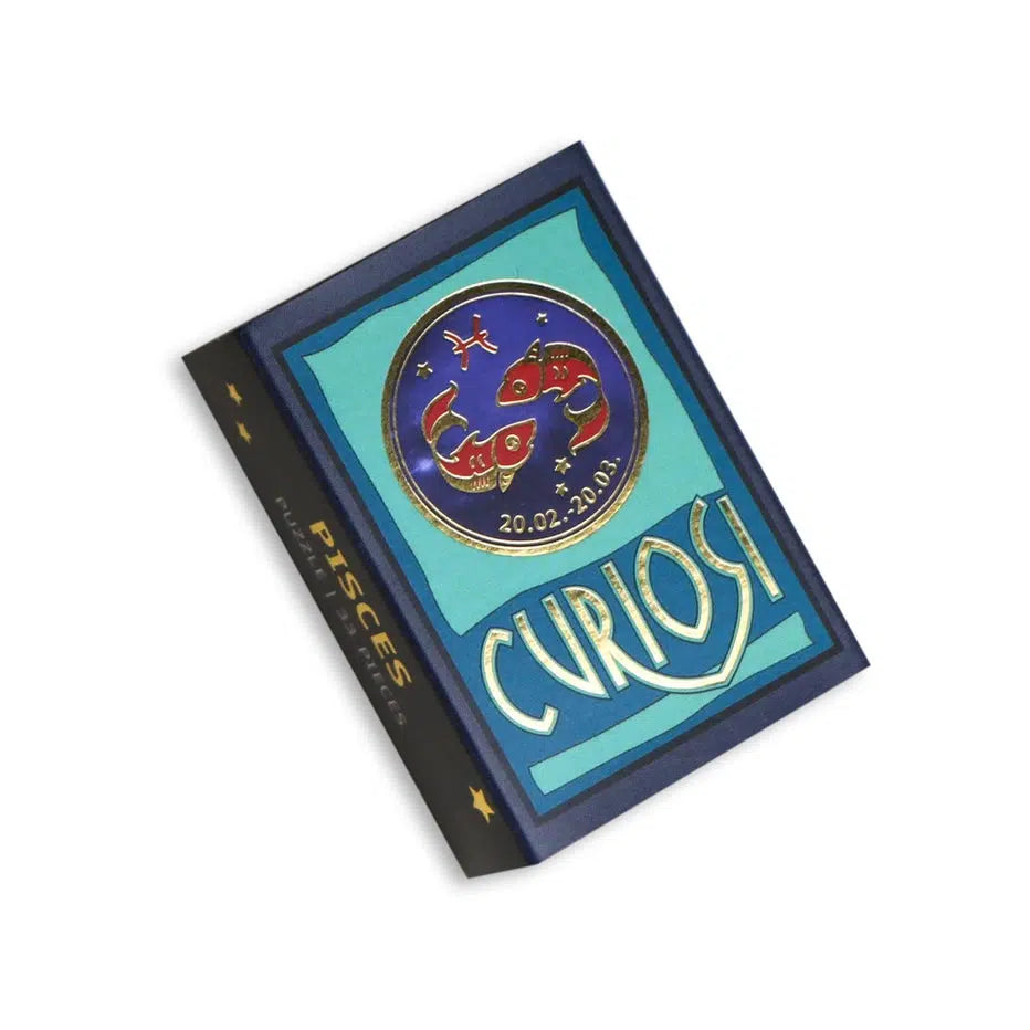 Aquarius Zodiac 33 Piece Mini Matchbox Jigsaw Puzzle Curiosi