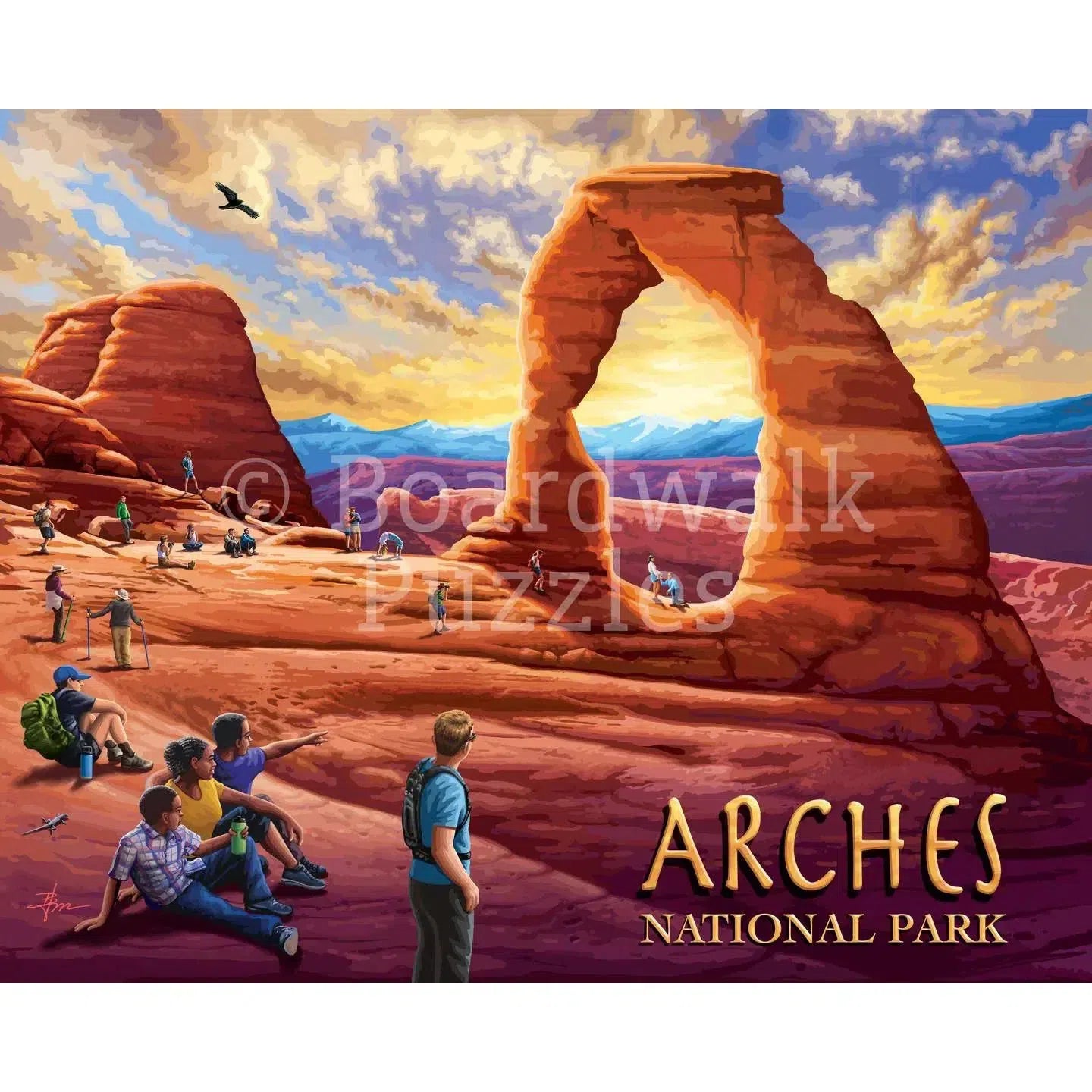 Arches National Park 210 Piece Jigsaw Puzzle Boardwalk