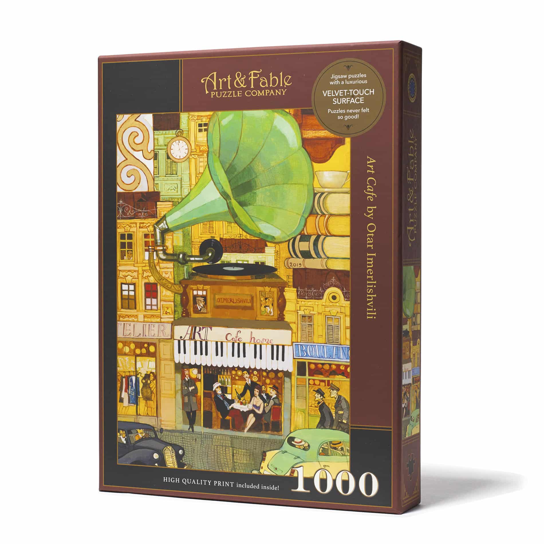 Art Cafe 1000 Piece Premium Jigsaw Puzzle Art & Fable