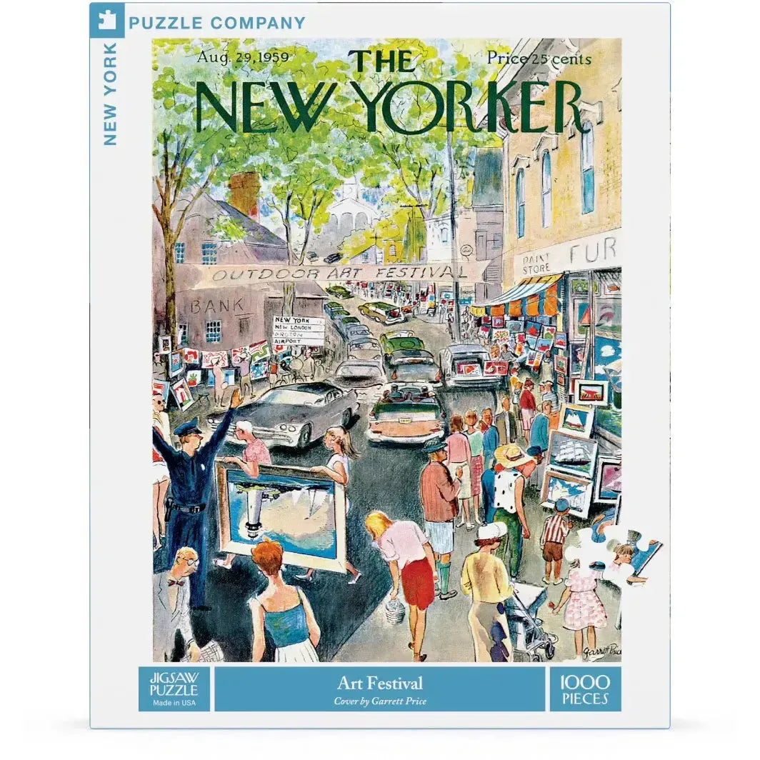 Art Festival 1000 Piece Jigsaw Puzzle NYPC