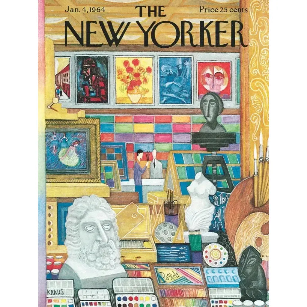 Art Shop 1000 Piece Jigsaw Puzzle NYPC