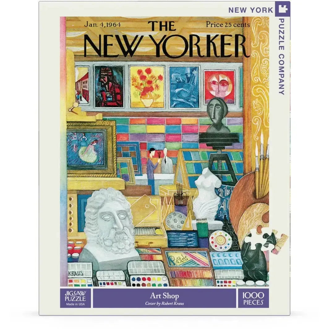 Art Shop 1000 Piece Jigsaw Puzzle NYPC