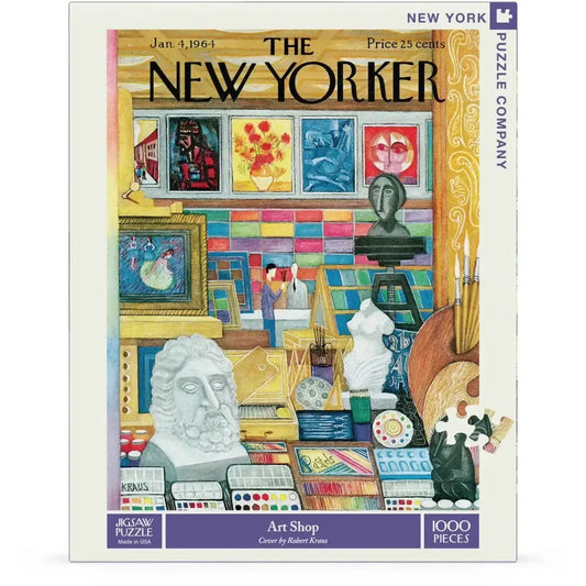 Art Shop 1000 Piece Jigsaw Puzzle NYPC
