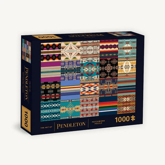 Art of Pendleton Patchwork 1000 Piece Jigsaw Puzzle Chronicle