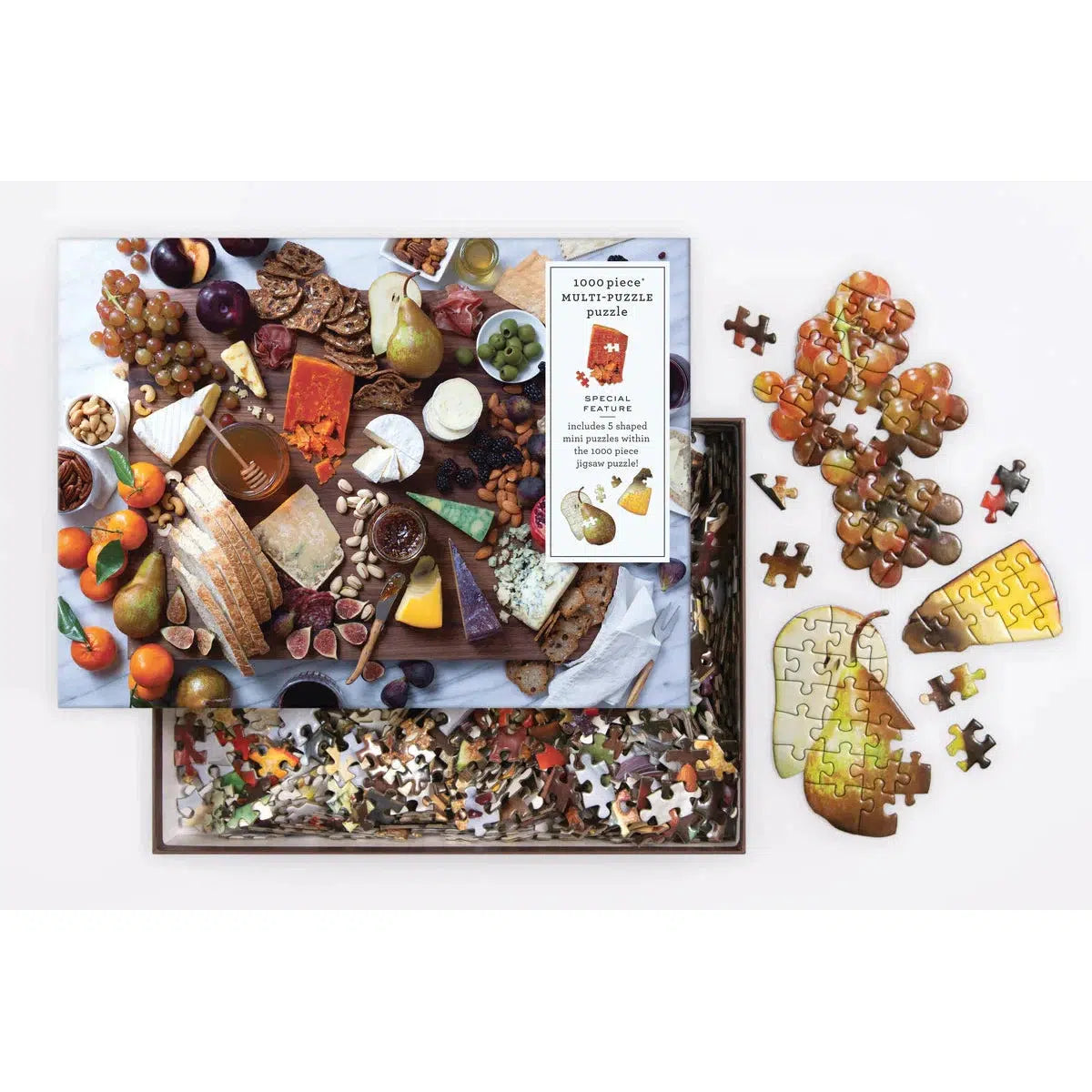 Art of the Cheeseboard 1000 Piece Jigsaw Puzzle Galison