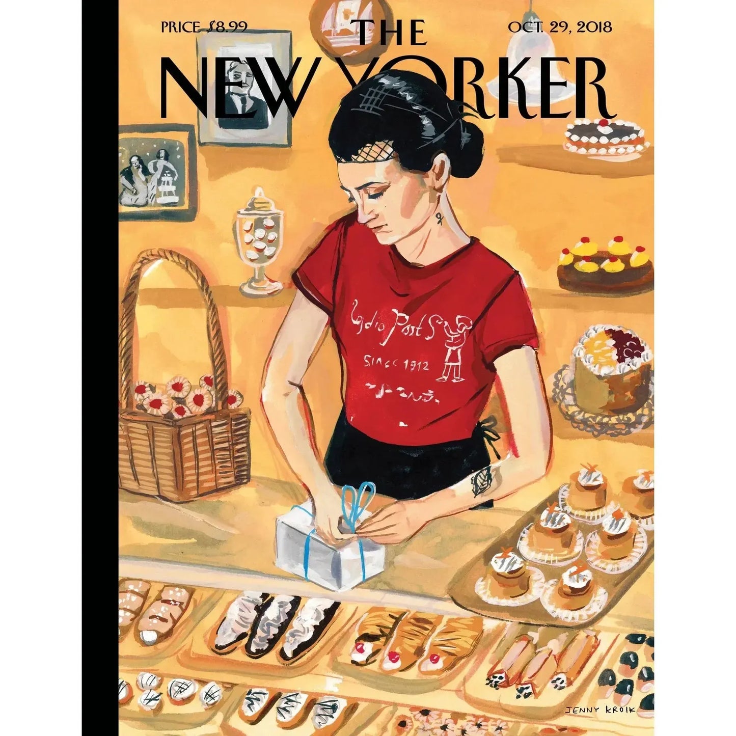 Arthur Avenue The New Yorker 100 Piece Mini Jigsaw Puzzle NYPC