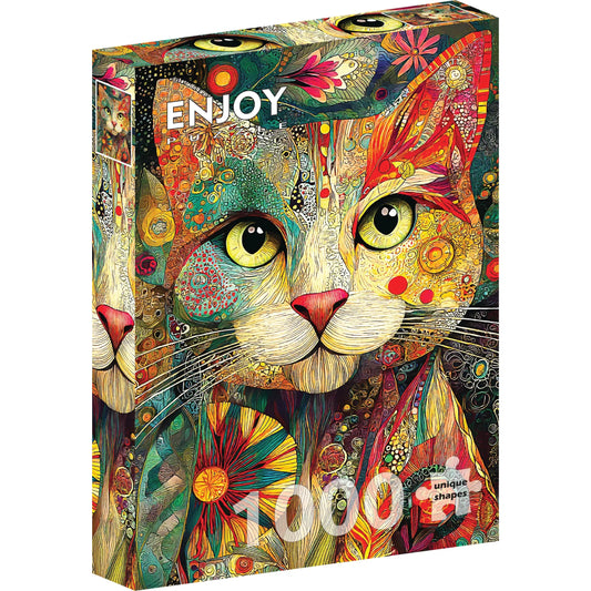 Artie the Cat 1000 Piece Jigsaw Puzzle Enjoy