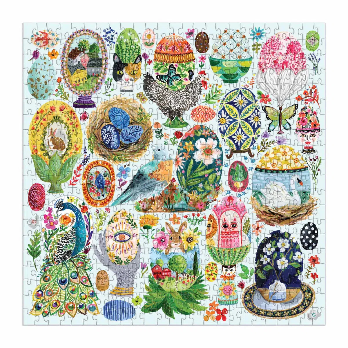 Artisanal Eggs 500 Piece Jigsaw Puzzle Galison