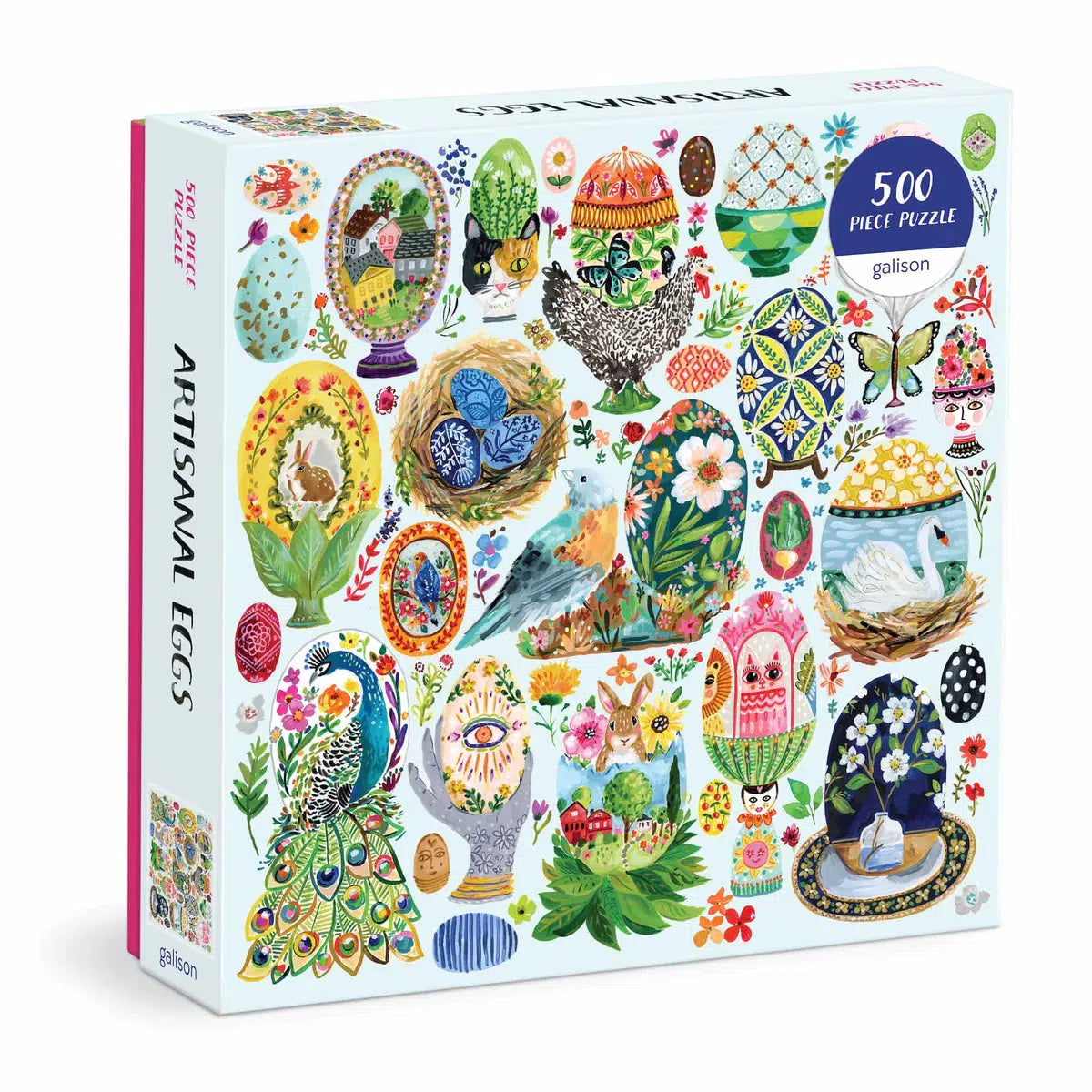 Artisanal Eggs 500 Piece Jigsaw Puzzle Galison