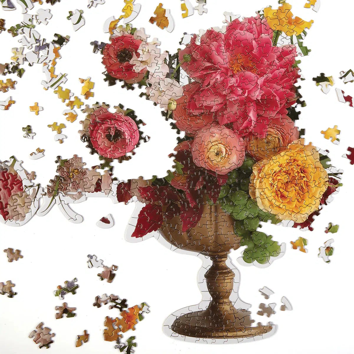 Ashley Woodson Bailey 750 Piece Bouquet Shaped Jigsaw Puzzle Galison