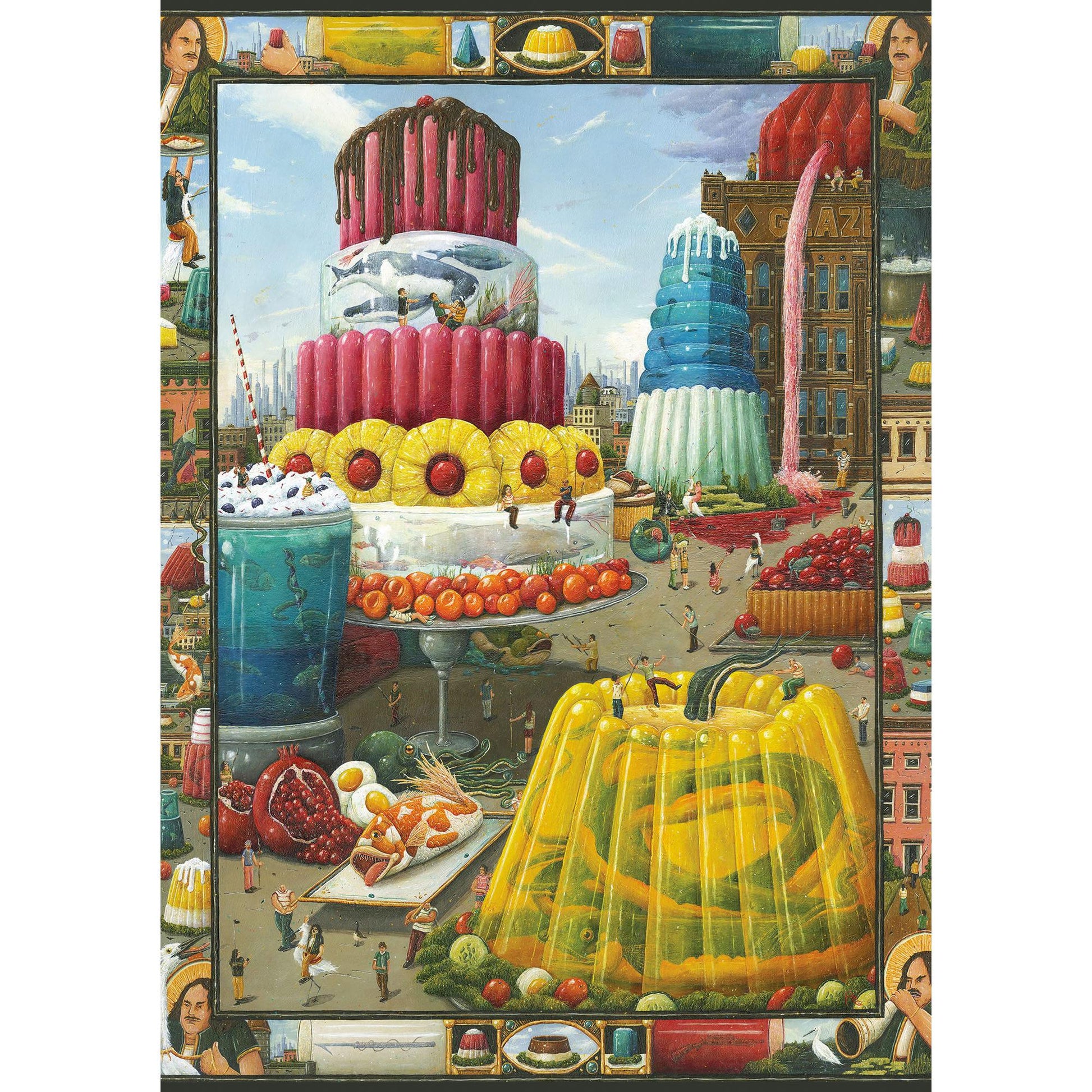 Aspic Hunt 1000 Piece Premium Jigsaw Puzzle Art & Fable