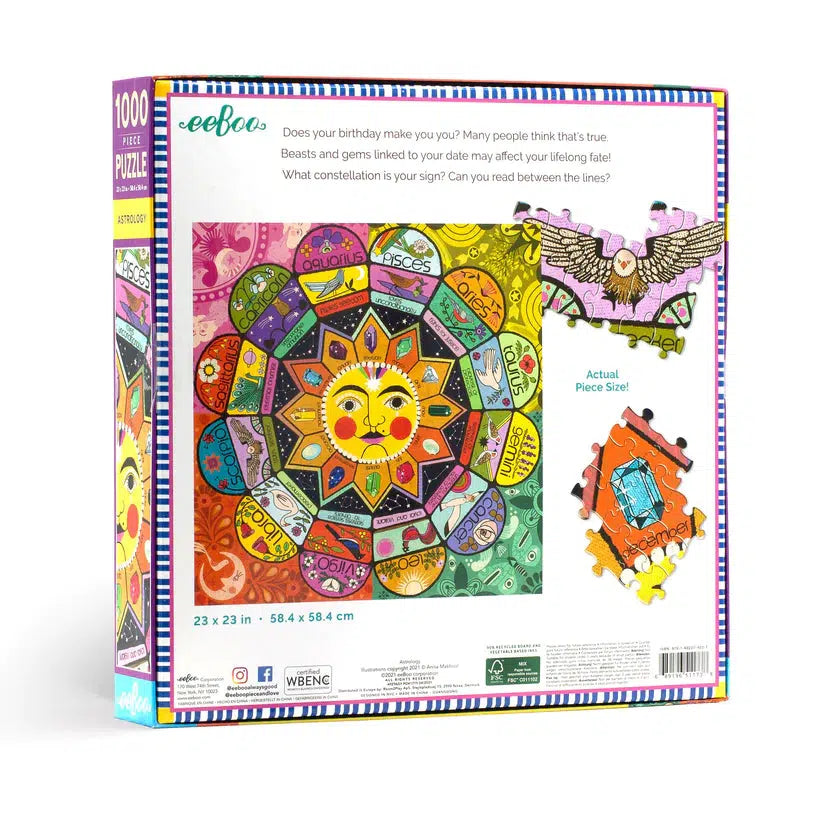 Astrology 1000 Piece Jigsaw Puzzle eeBoo