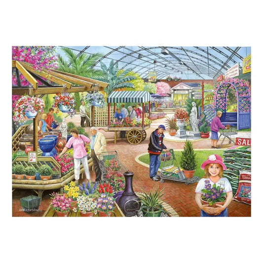 At the Garden Center 500 Piece Jigsaw Puzzle HOP
