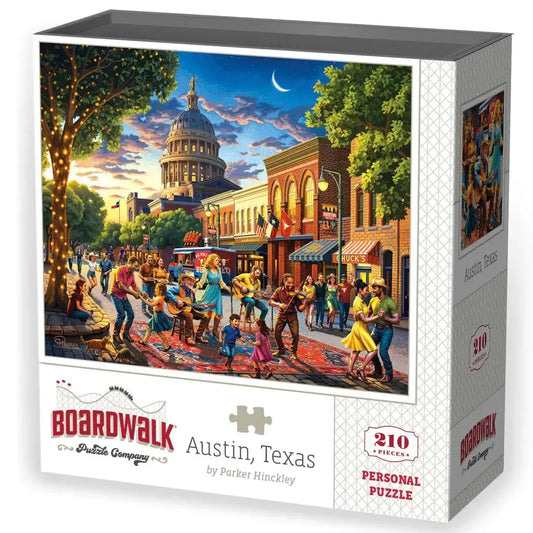 Austin Texas 210 Piece Jigsaw Puzzle Boardwalk