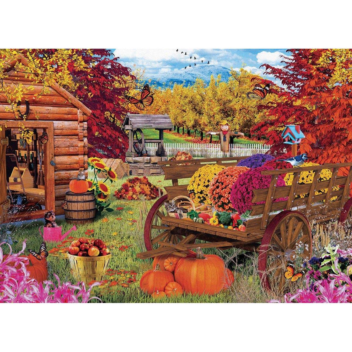 Autumn Garden 1000 Piece Jigsaw Puzzle Eurographics