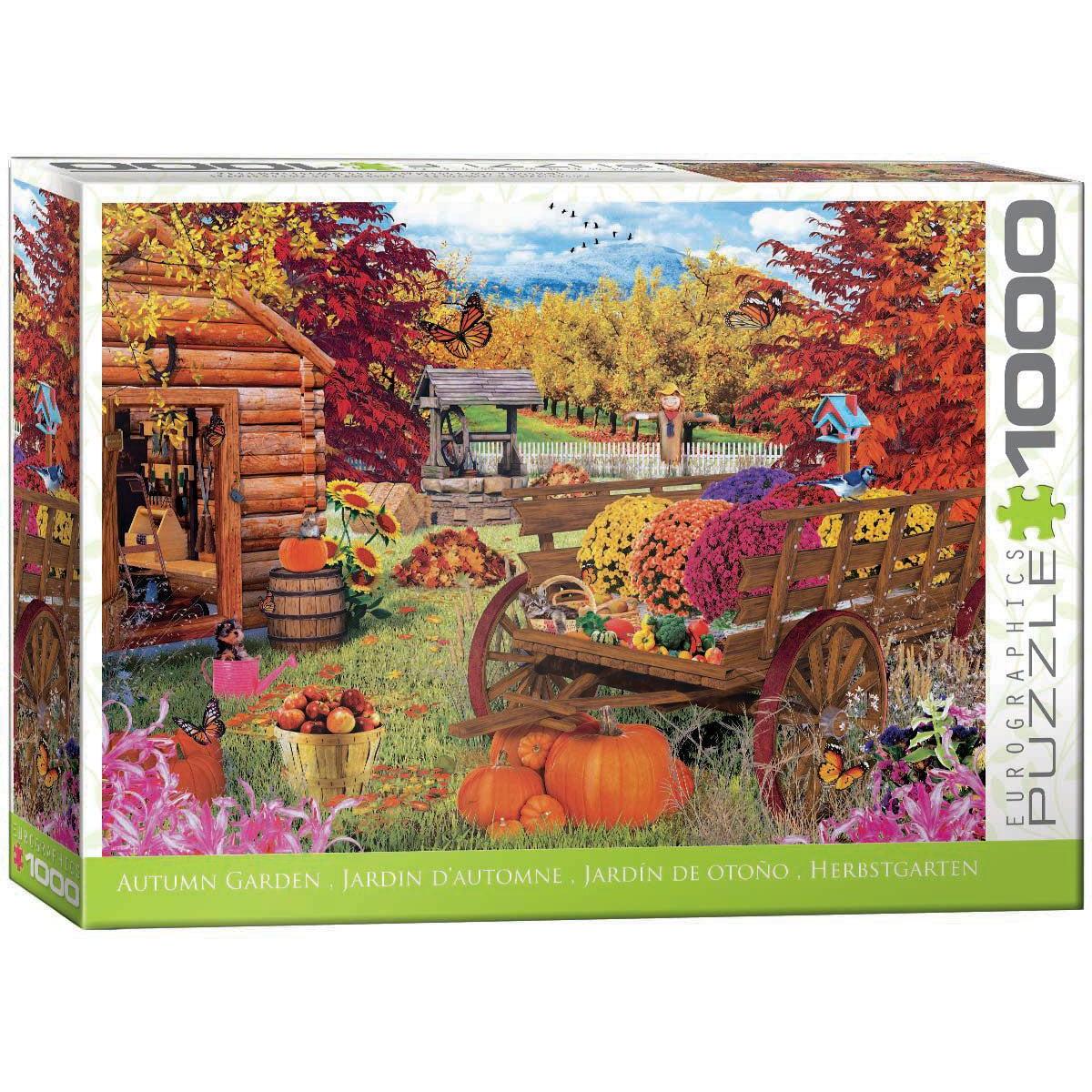 Autumn Garden 1000 Piece Jigsaw Puzzle Eurographics – Puzzle Merchant
