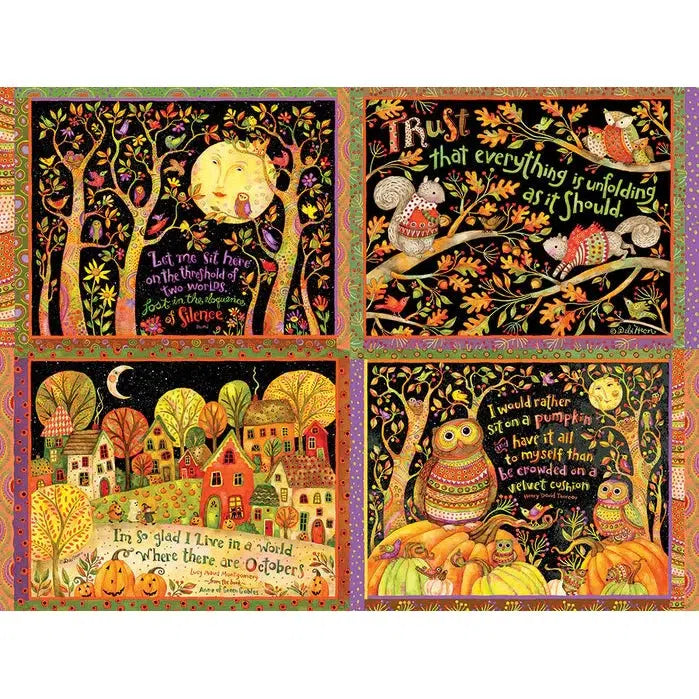 Autumn Reflections 275 Large Piece Jigsaw Puzzle Cobble Hill