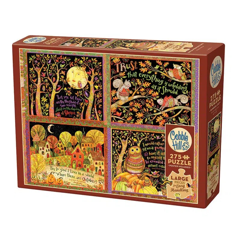 Autumn Reflections 275 Large Piece Jigsaw Puzzle Cobble Hill