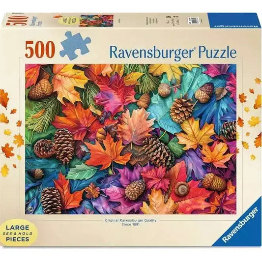Autumn Riches 500 Large Piece Jigsaw Puzzle Ravensburger