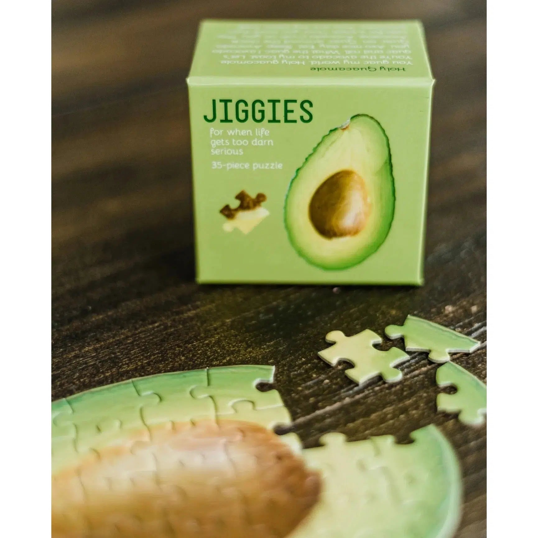 Avocado 35 Piece Mini Jigsaw Puzzle Gibbs Smith