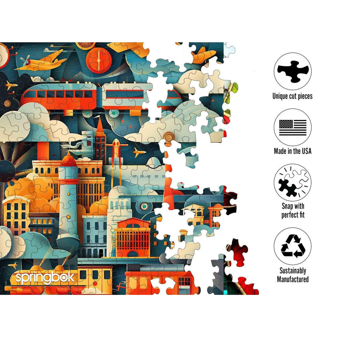 Away We Go 1000 Piece Jigsaw Puzzle Springbok