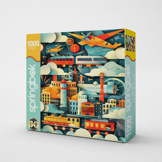 Away We Go 1000 Piece Jigsaw Puzzle Springbok