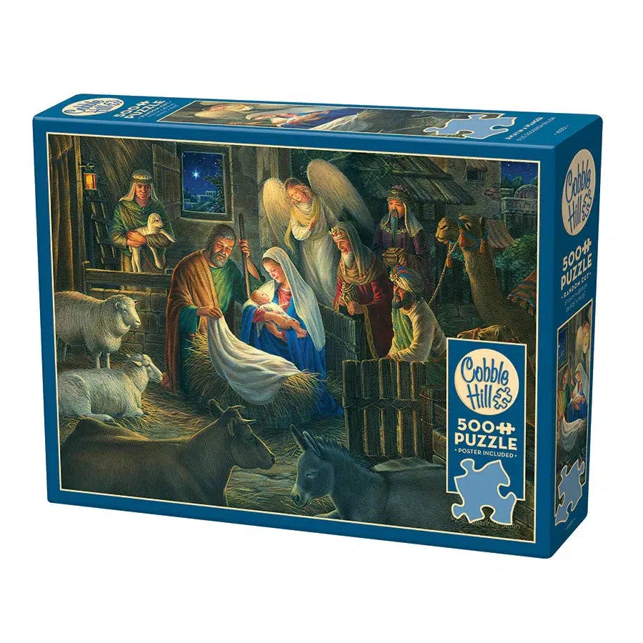 Away in a Manger 500 Piece Jigsaw Puzzle Cobble Hill