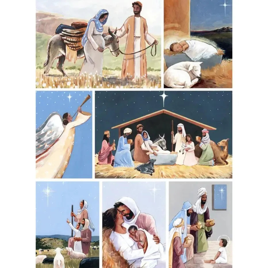 Away in a Manger 500 Piece Jigsaw Puzzle PuzzleFolk