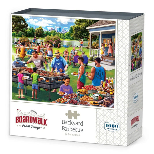 Backyard Barbecue 1000 Piece Jigsaw Puzzle Boardwalk