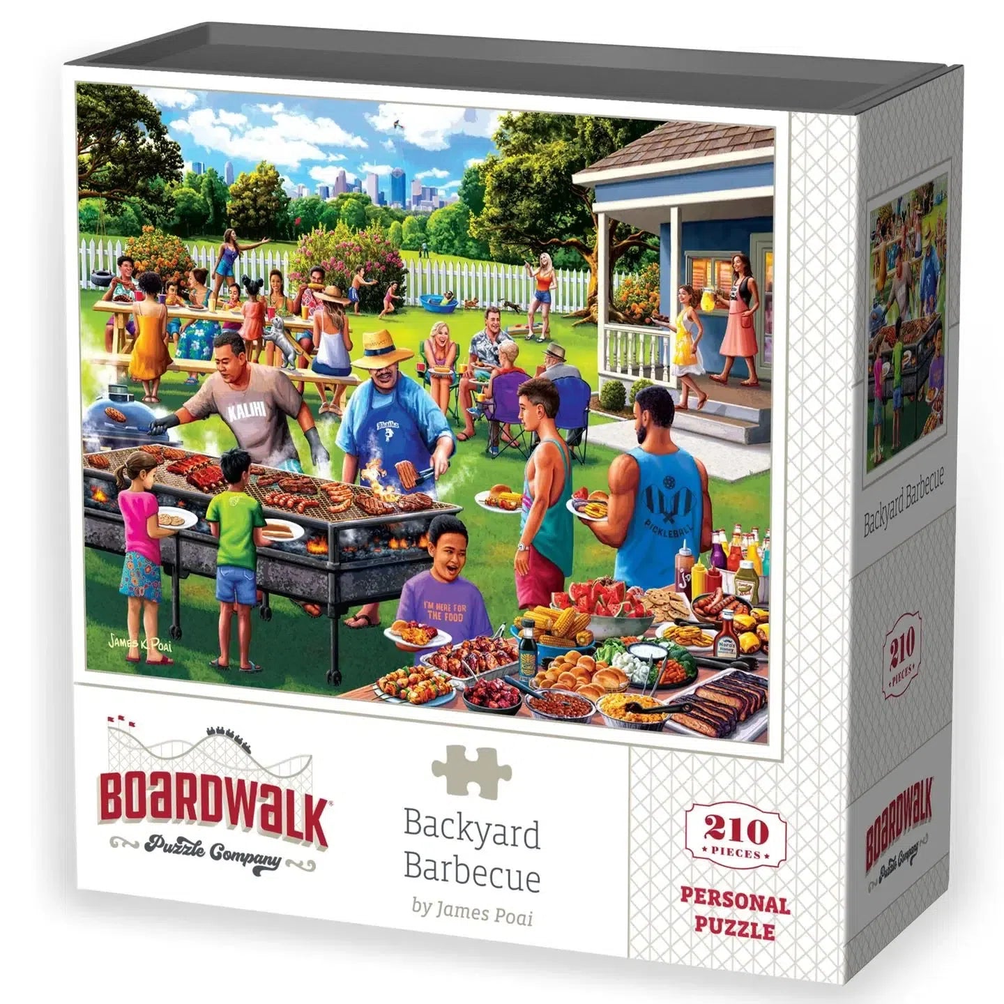 Backyard Barbecue 210 Piece Jigsaw Puzzle Boardwalk