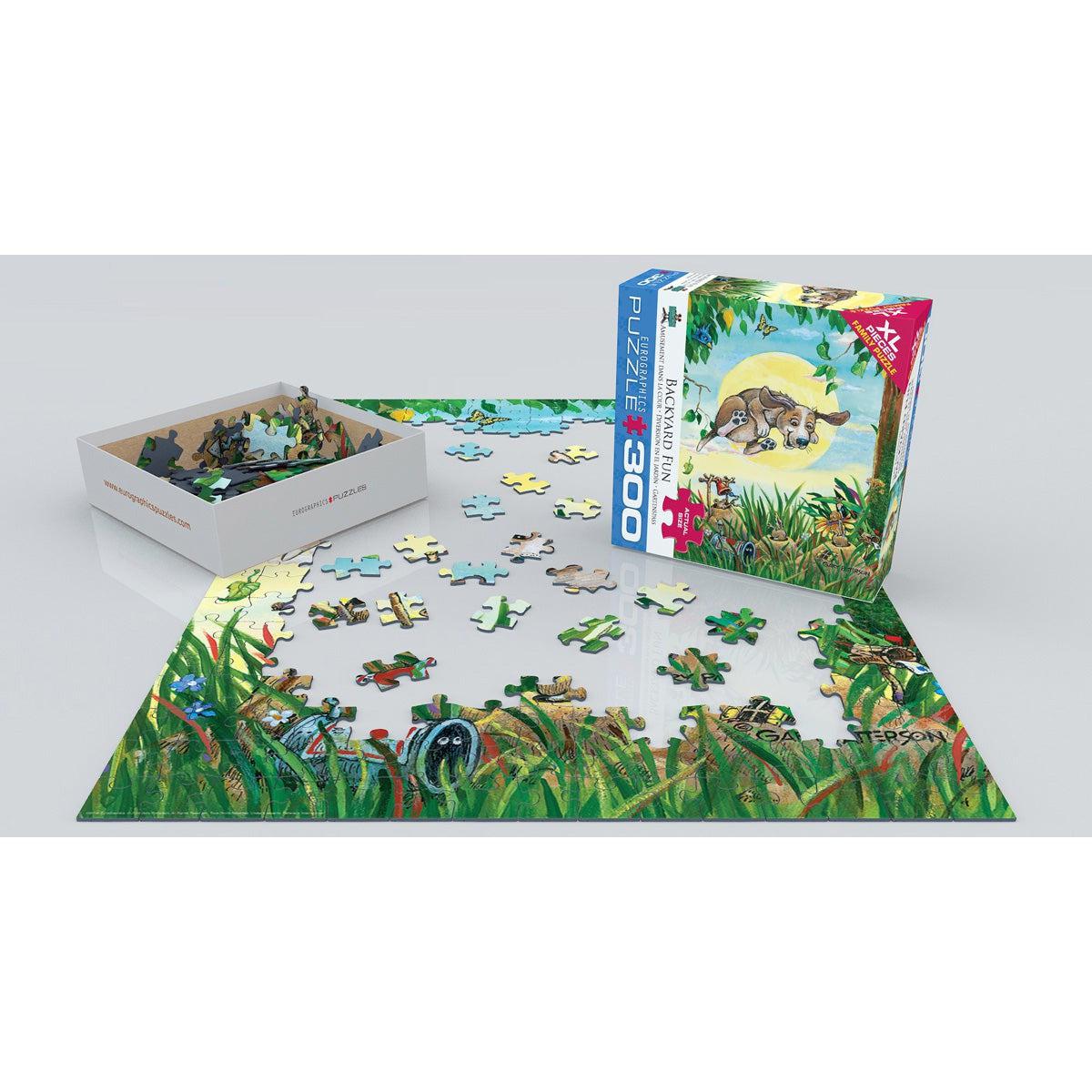 Backyard Fun 300 Large Piece Jigsaw Puzzle Eurographics