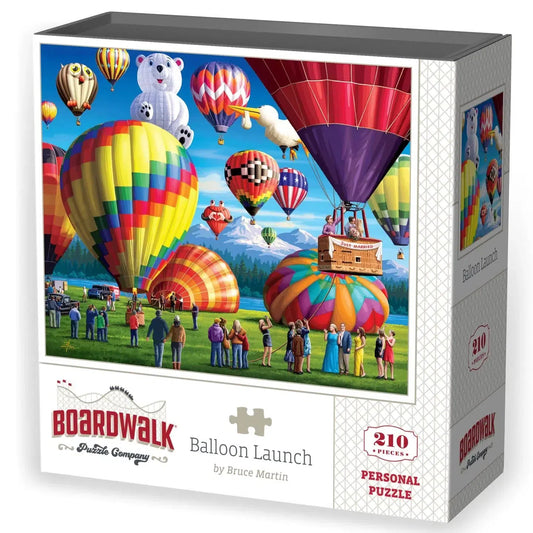 Balloon Launch 210 Piece Jigsaw Puzzle Boardwalk